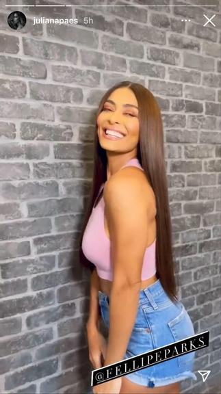 Juliana Paes cabelo liso