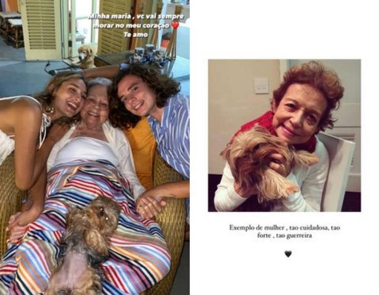 Sasha se despede de sua babá, Maria, com linda homenagem