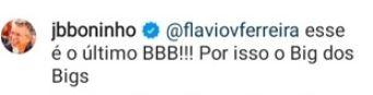 Boninho fala que BBB21 é o último