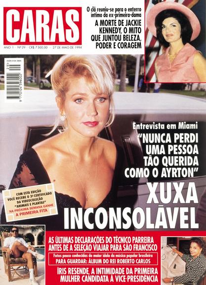 Relembre as capas da revista CARAS com Ayrton Senna 