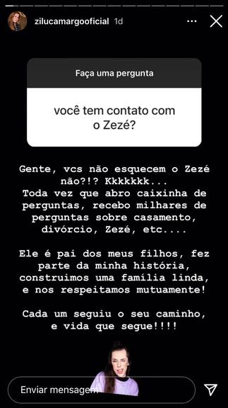 Zilu Camargo fala sobre Zezé