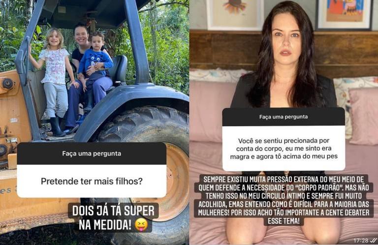 Mari Bridi revela se pretende ter mais filhos e reflete sobre 'corpo padrão'