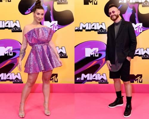 Confira os looks dos famosos no Pink Carpet do MTV Miaw