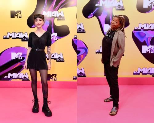 Confira os looks dos famosos no Pink Carpet do MTV Miaw