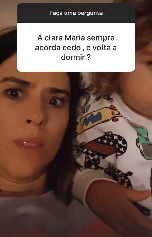 Tata Werneck responde perguntas de fãs sobre Clara Maria