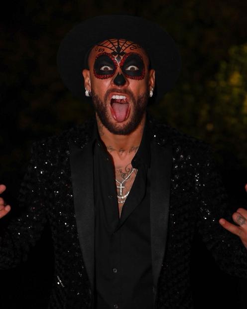 Neymar Jr. no Halloween