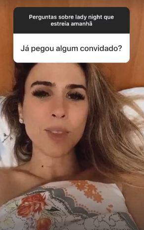 Tata Werneck faz revelação aos seguidores sobre affair