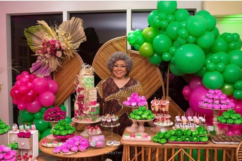 Aniversário de 74 anos de Alcione