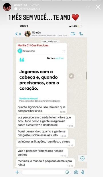 Maraisa recorda conversa com Marília Mendonça