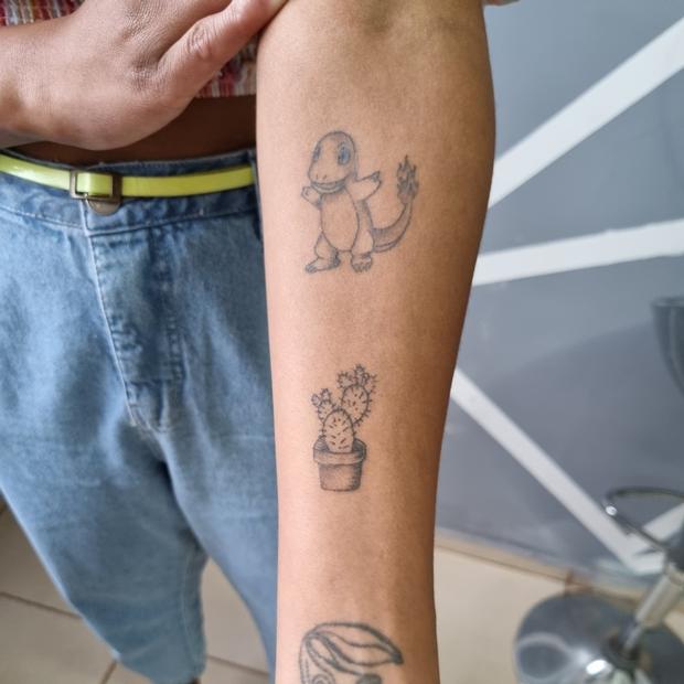 Jessilane, confirmada no BBB22, tem tatuagem de Pokémon