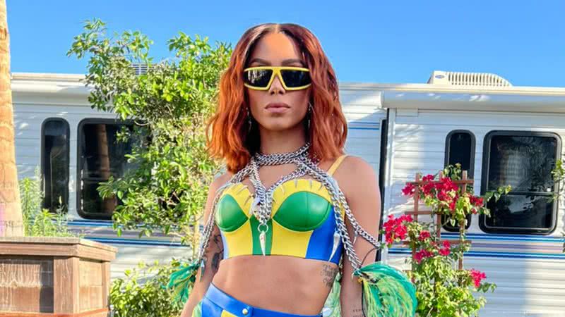 Mostrando toda sua brasilidade, Anitta agita primeiro dia de Coachella - @pepperpaulo