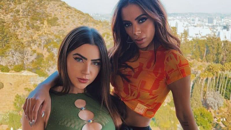 Jade Picon e Anitta posam juntas em Los Angeles - Foto: Reprodução / Instagram