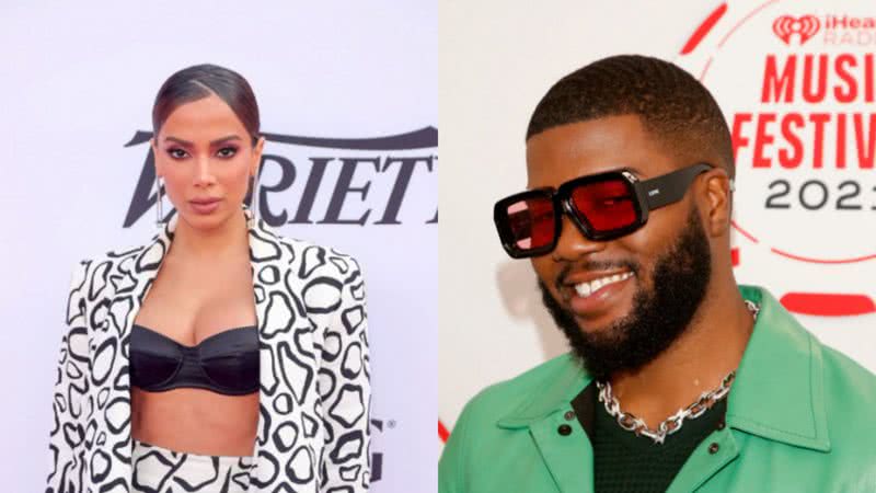 Anitta e Khalid farão feat para o álbum Version Of Me da cantora - Fotos: Getty Images