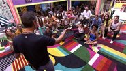 Ex-brothers reunidos na sala para o dia 101 do BBB 22 - GSHOW