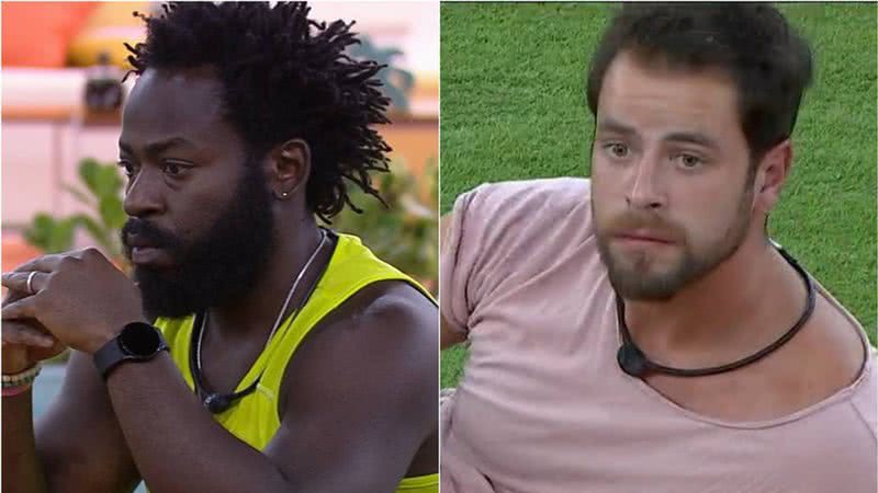 BBB 22: Douglas e Gustavo se alteram e batem boca no quarto - (Divulgação/TV Globo)