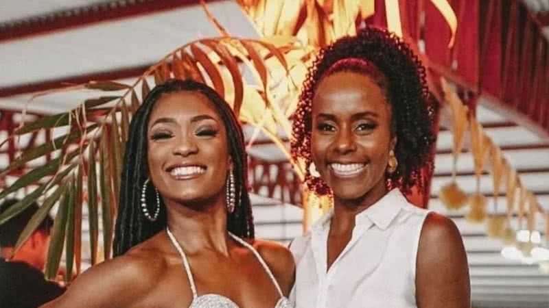 Erika Januza posa com Maju Coutinho em ensaio de Carnaval - Reprodução/Instagram/Wagner Rodrigues