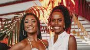 Erika Januza posa com Maju Coutinho em ensaio de Carnaval - Reprodução/Instagram/Wagner Rodrigues