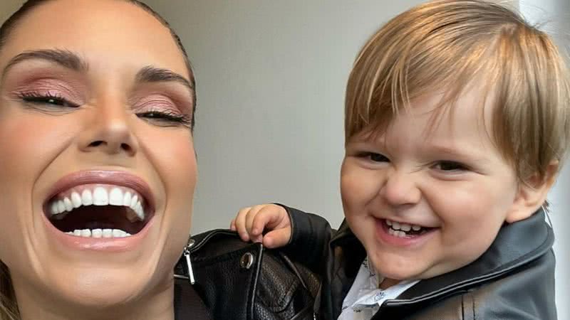 Flávia Viana deixou seus seguidores encantados ao exibir o look do dia que escolheu para o filho, Gabriel - Reprodução/Instagram