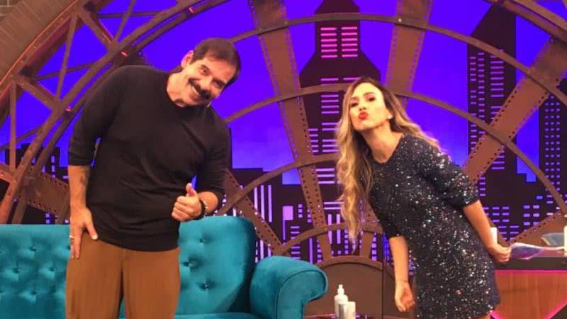 Leandro Hassum elogia Tata Werneck em participação no 'Lady Night' - Reprodução/Multishow