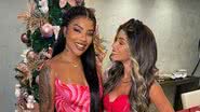 Ludmilla e Brunna Gonçalves caem na risada ao viver situação desastrosa durante dança - Reprodução/Instagram