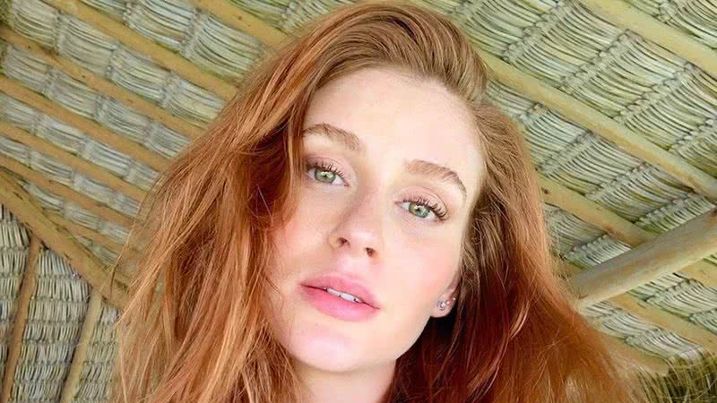 Magérrima, Marina Ruy Barbosa faz selfie de biquíni super cavado - (Reprodução/Instagram)