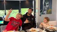 Neymar compartilha clique ao lado de Davi Lucca e Valentin - Foto: Reprodução / Instagram