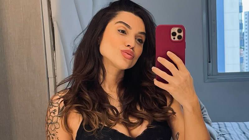 Paula Amorim exibe o barrigão ao completar 30 semanas de gestação: "Delícia ver ele crescendo saudável" - Reprodução/Instagram