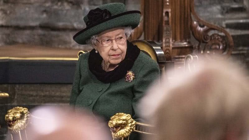 A Rainha Elizabeth II passou por alguns problemas de saúde este ano e por isso está diminuindo o número de saídas - Foto: Getty Images