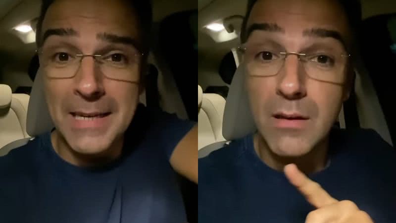 BBB 22: Tadeu Schmidt fala sobre discurso de eliminação no paredão falso: ''Só vou falar verdades'' - Reprodução/Instagram