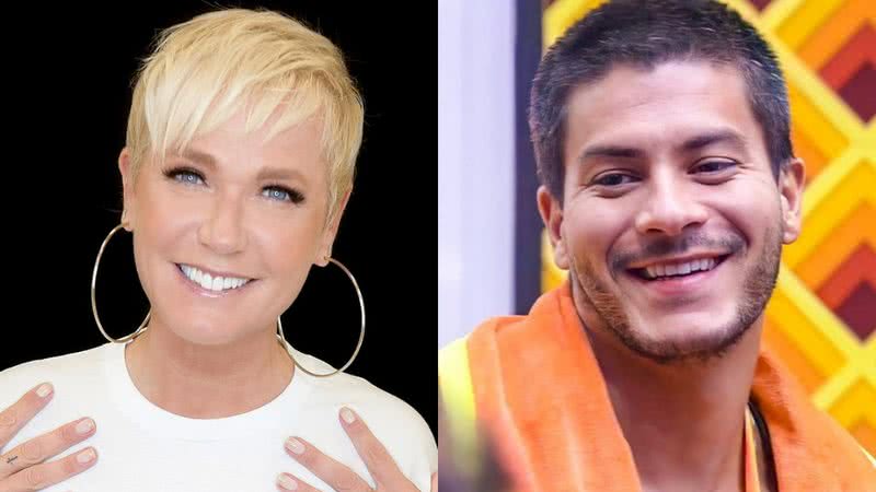 Ao declara sua torcida para Arthur Aguar, Xuxa Meneghel lembrou de uma participação que o ator fez em seu programa quando ainda era criança - Reprodução/Instagram