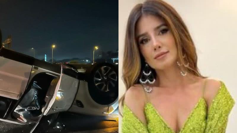 Paula Fernandes sofreu acidente de carro na véspera de seu aniversário - Reprodução: Instagram