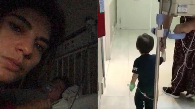 Andréia Sadi conta sobre a internação de um dos filhos gêmeos - Foto: Reprodução / Instagram