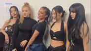 Anitta se encontrou com o grupo BlackPink - Reprodução: Instagram