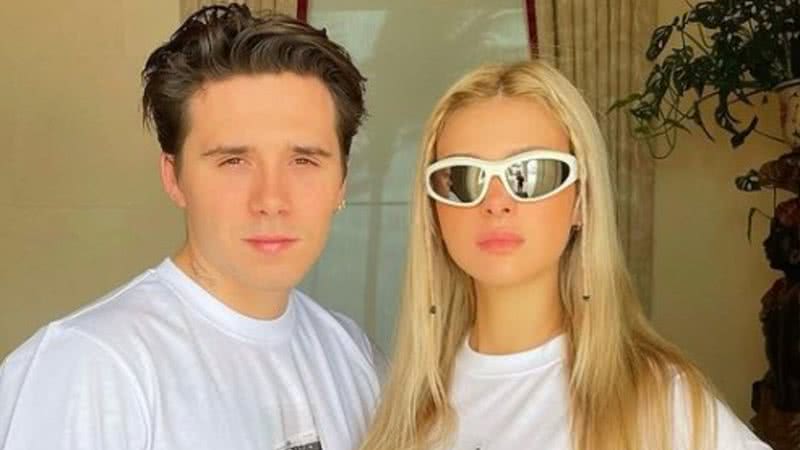 Brooklyn Beckham e Nicola Peltz se casaram em abril deste ano - Reprodução: Instagram