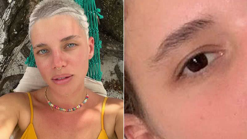 Bruna Linzmeyer exibe fotos com os olhos castanhos - Foto: Reprodução / Instagram