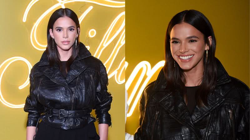 Bruna Marquezine posa com saia transparente - Andy Santana/AgNews