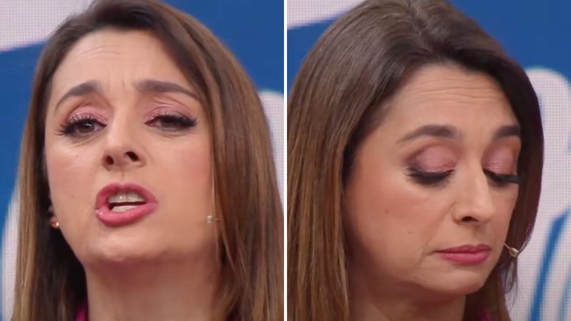 Cátia Fonseca interrome programa, chora e faz desabafo; "Duas pessoas más" - Reprodução/Instagram