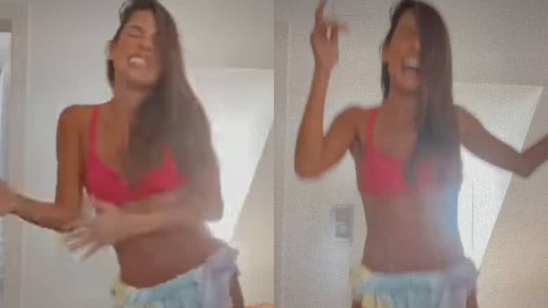 Deborah Secco exibe corpaço ao dançar com pouca roupa - Reprodução/Instagram