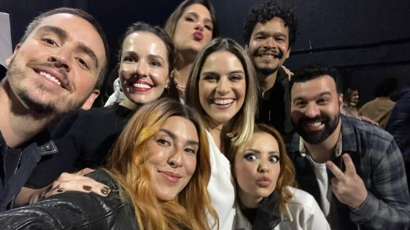 Fernanda Paes Leme celebra encontro com elenco de 'Sandy e Junior' em show - Reprodução/Instagram