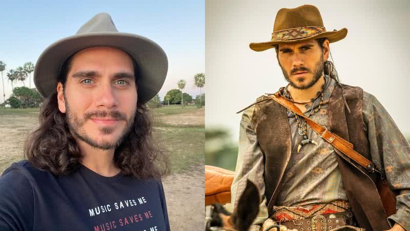 Gabriel Sater grava sua última cena na novela 'Pantanal' - Reprodução/Instagram|Globo/João Miguel Jr.