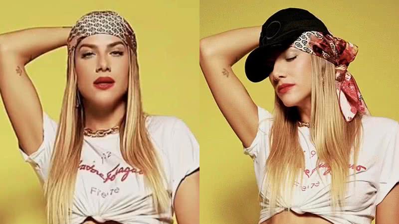 Giovanna Ewbank ostenta abdômen sarado com look nos anos 2000 - Alex Santana