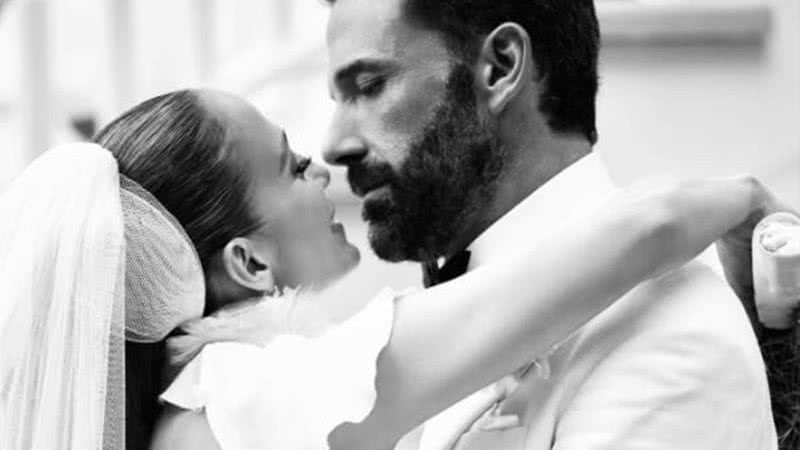 Jennifer Lopez mostra novas fotos do seu casamento com Ben Affleck - Foto: Reprodução / Newsletter On The JLo