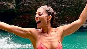 Juliana Paes exibe corpaço em biquíni fininho - Reprodução/Instagram