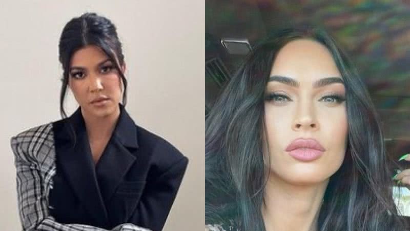 Kourtney Kardashian e Megan Fox posaram juntas para fotos - Reprodução: Instagram