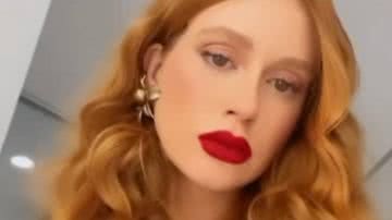 Marina Ruy Barbosa arrasa com bocão vermelho - Reprodução/Instagram