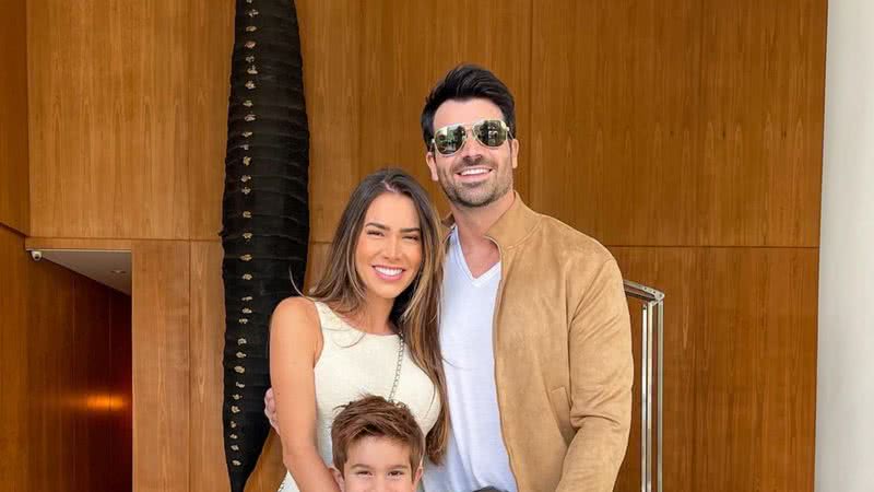 Rodrigão e Adriana Sant'Anna mostram o primeiro dia de aula dos filhos nos EUA - Foto/Instagram