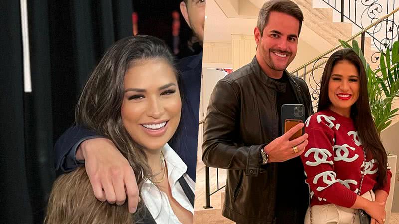 Simone Mendes tieta Michael Bublé nos bastidores e Kaká Diniz brinca com a situação - Foto/Instagram