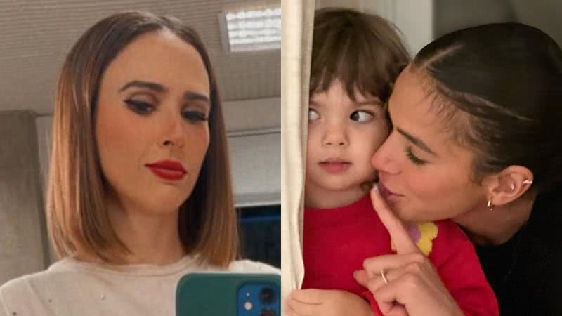 Bruna Marquezine surge brincando com Clara Maria em fotos feitas por Tata Werneck - Reprodução/Instagram