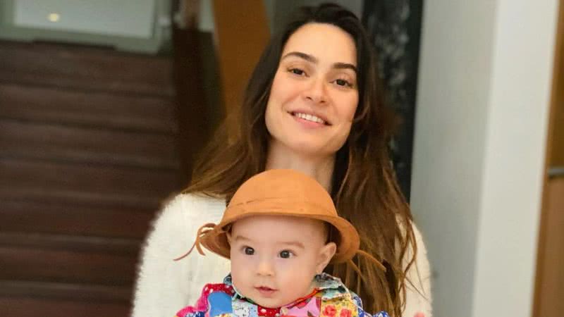 Thaila Ayala se encanta ao flagrar o filho tentando falar 'mamãe' - Reprodução/Instagram