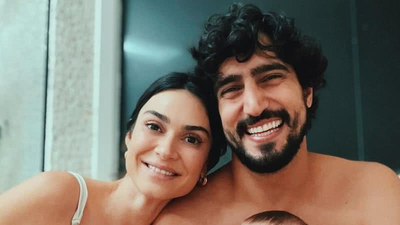 Thaila Ayala e Renato Góes surgem juntinhos com o filho, Francisco, em fotos encantadoras - Reprodução/Instagram